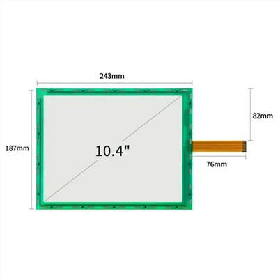 FUJITSU N010-0550-T601 N010-0550-T601-T uchun sensorli ekran paneli raqamlashtiruvchisi