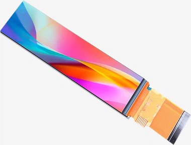 0.99 dyuymli kichik sensorli IPS LCD displey 40*160mm 500nit nashrida
